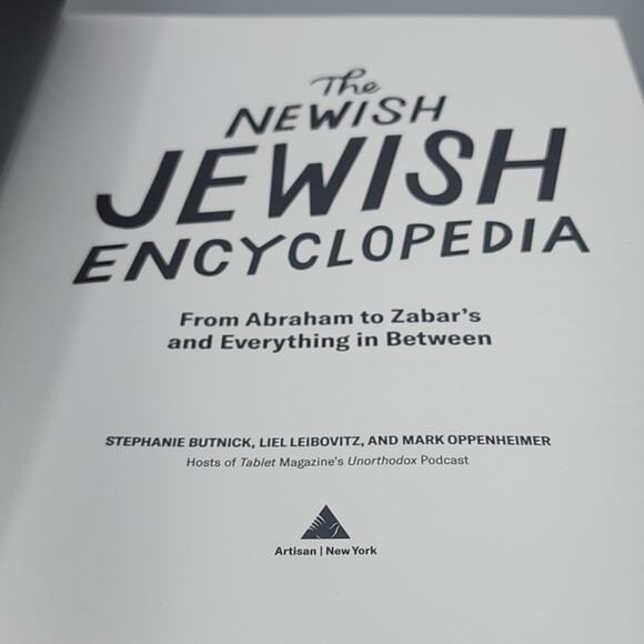 Newish Jewish Encyclopedia From Abraham to Zabar's & Everything in Between HC - Picture 5 of 13